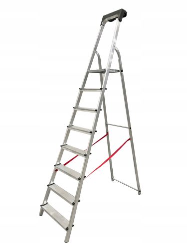 Drabina Ladderman 3,62 м алуминий 1 x 8 до 125 кг