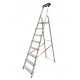 Drabina Ladderman 3,62 м алуминий 1 x 8 до 125 кг