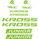  Стикери KROSS JUNIOR XC за момичета/момчета