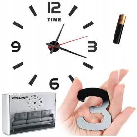   Часа - Стенен часовник Decorya многоцветен 35см