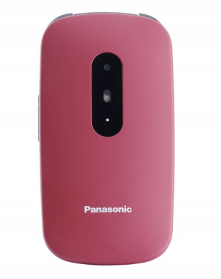  Мобилен телефон Panasonic KX-TU446EXR 32 MB / 32 MB 3G Червен