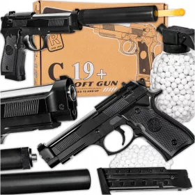    МЕТАЛНА РЕПЛИКА НА ПИСТОЛЕТ BERETTA C19 BALLS SINCER