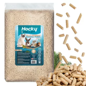    HOCKY Пелетна постелка за котки, прасета и зайци 15 кг