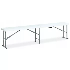   Градинска маса - Пейка без облегалка, пластмаса, 25 х 183 см