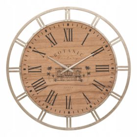  Часа - Стенен часовник Атмосфера нюанси на кафяво 70см