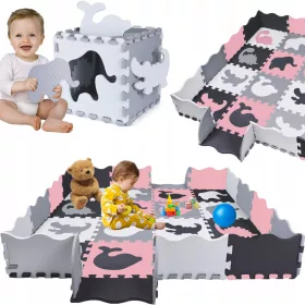    ДЕБЕЛА ОБРАЗОВАТЕЛНА ПОДЛОЖКА, XXL пъзел от пяна, ХИМАЛКА