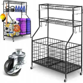    Humberg метален складов рафт 123,5 x 91 x 41,5 см макс. 30 кг на рафт