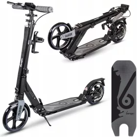    Двуколесен скутер Bergen HBC-001 Classic, черен