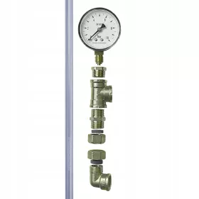   Хидрофорен резервоар - Нивоиндикаторна тръба на течността, аксесоари към хидрофорен съд