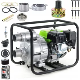   Помпа за градинско напояване - Горивна помпа Barracuda 5500 W 66000 l/h