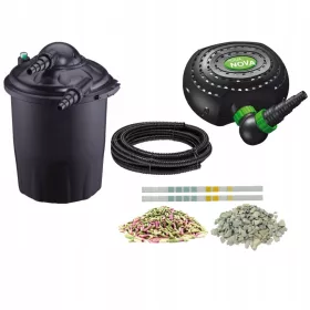    Aqua Nova UV филтър под налягане 9W за езеро 10000L + 5 други продукта