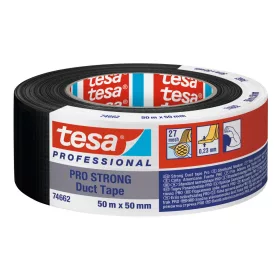    tesa Duct Tape 50 м черна здрава ремонтна лента