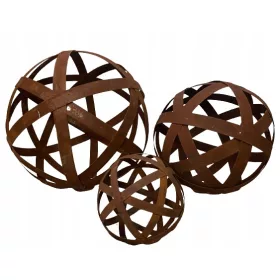    Комплект от 3 декоративни топки - градинска тераса