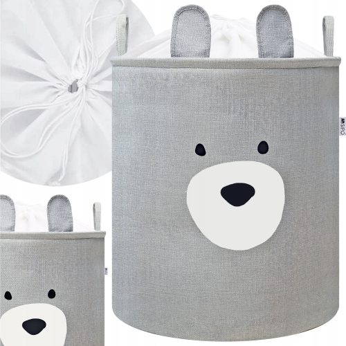  Кош за играчки SIPO, сив
