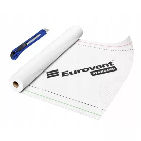   Паропропускливо фолио Eurovent 50 x 1,5 x 0,5 mm 90 g/m²