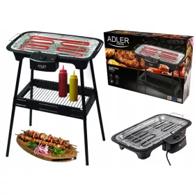    Електрическа скара Adler grill AD Електрическа стояща контактна скара 2000 W