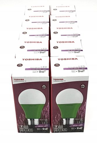  GROW крушка за отглеждане на растения Toshiba 9 W