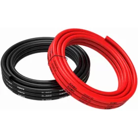    Силиконов кабел 8AWG електрически проводник 5 mt