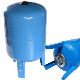    РЕЗЕРВОАР С ВЕРТИКАЛНА МЕМБРАНА 100L, ХИДРОФОР, СТОМАНА