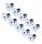 Мебелна гайка Ericson M10 x 18 плосък шестостен ключ 6