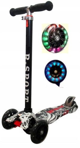  H2 Black Balance Scooter R-Sport Светещ