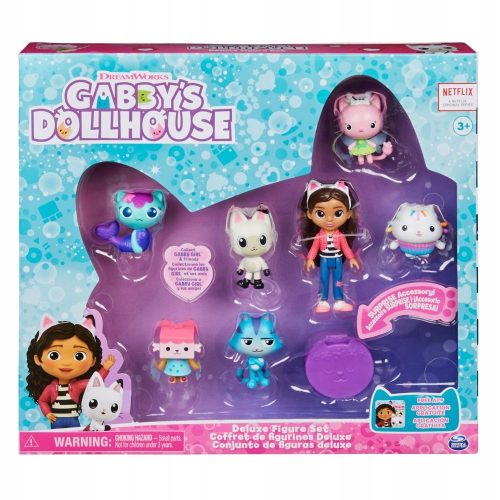  Spin Master Gabby's Dollhouse Deluxe Figure Set 7 бр.