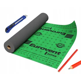   Покривна мембрана Eurovent 50 x 1,5 x 0,6 mm 170 g/m²