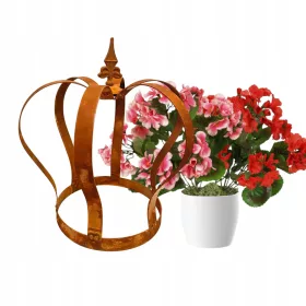    Декоративна корона, рустик градински свещник, 40 см