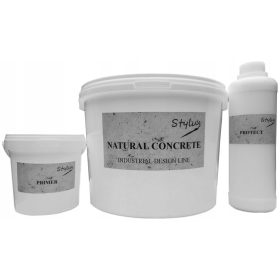   Stylus естествен бетон декоративна архитектурна мазилка
