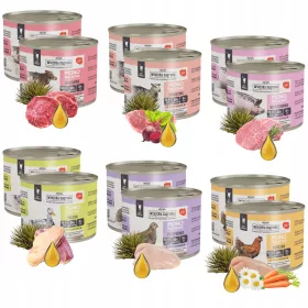    WIEJSKA ZOGRODA MONO Котешка храна MIX Smaków 12x200гр