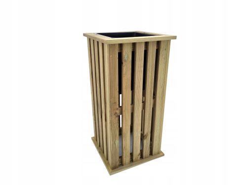  Саксия за цветя Wellton 32,5 см х 32,5 х 65 см дърво