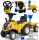  Детски трактор Buddy Toys черен, син