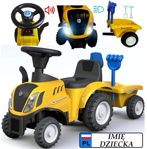  Детски трактор Buddy Toys черен, син