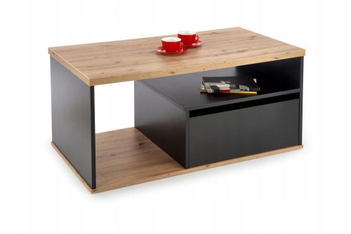 Правоъгълна пейка Halmar Pantera 110 x 60 x 50 см дъб вотан
