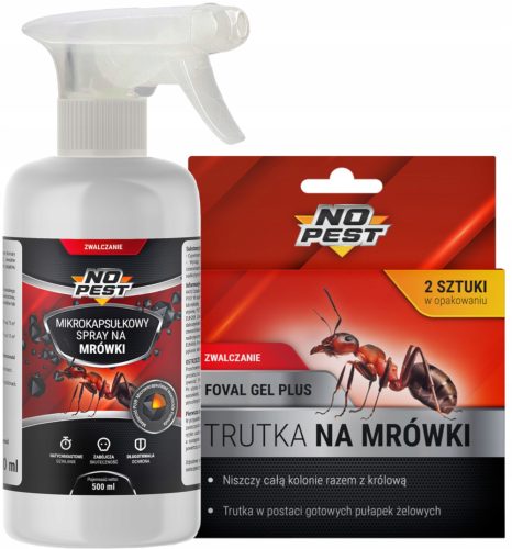  No-Pest прах против мравки 1 кг 500 мл