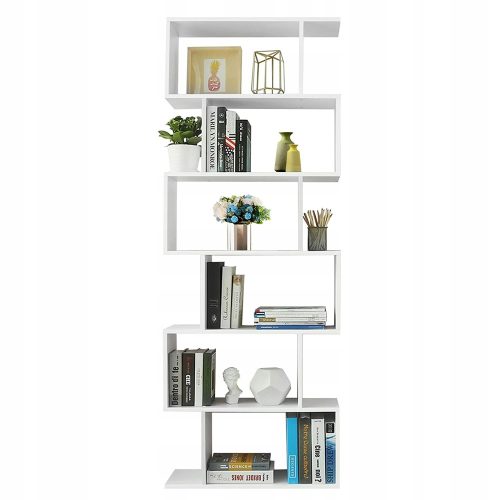  Индустриален рафт Songmics 70 см x 190,5 см x 24 см бял