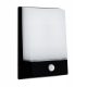  Kwazar Luminaire градинска стенна лампа, черна, интегриран 12 W LED източник