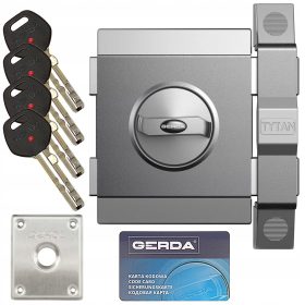   Герда повърхностна брава 101 мм х 125 мм