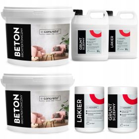   Архитектурен бетонен комплект E-concreto 30m² сив