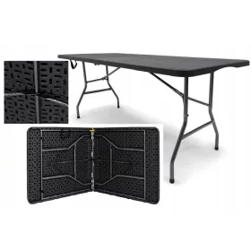   Градинска маса - Разтегателна пластмасова маса, правоъгълна, 180 х 75 х 75 см