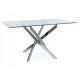  Правоъгълна маса Signal Tables 140 x 80 x 75 см сребро