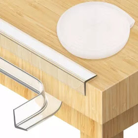    Силиконова лента Baby-Protection, предпазваща ъглите, прозрачна, 3м
