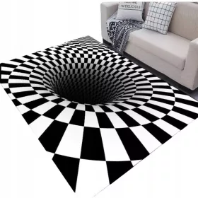   Килим - Пол килим с къс косъм 120 х 160 см