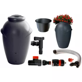   Резервоар за събиране на дъждовна вода - Резервоар за дъждовна вода Rolmarket Aquacan антрацит 360л