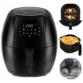   ZEEGMA ZE-KNAPPER GRAND BLACK 1800 W фритюрник без мазнина 7,7 l