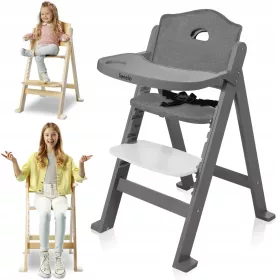    Столче за хранене Lionelo 93 x 56 x 67 cm + възглавница за столче LIONELO Floris с велкро