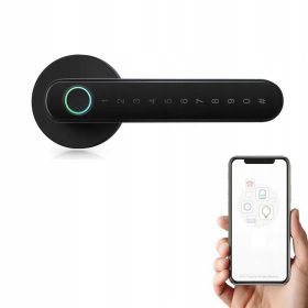   КОМБИНИРАНА ДРЪЖКА ЕЛЕКТРОННА БРАВА ЗА ВРАТА