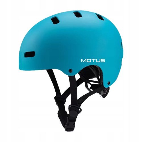  Детска велосипедна каска MOTUS синя M 48-56см