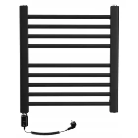   Електрически радиатор за баня JKTERM 300 W 400 х 500 мм черен