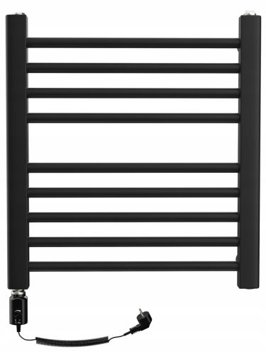 Електрически радиатор за баня JKTERM 300 W 400 х 500 мм черен